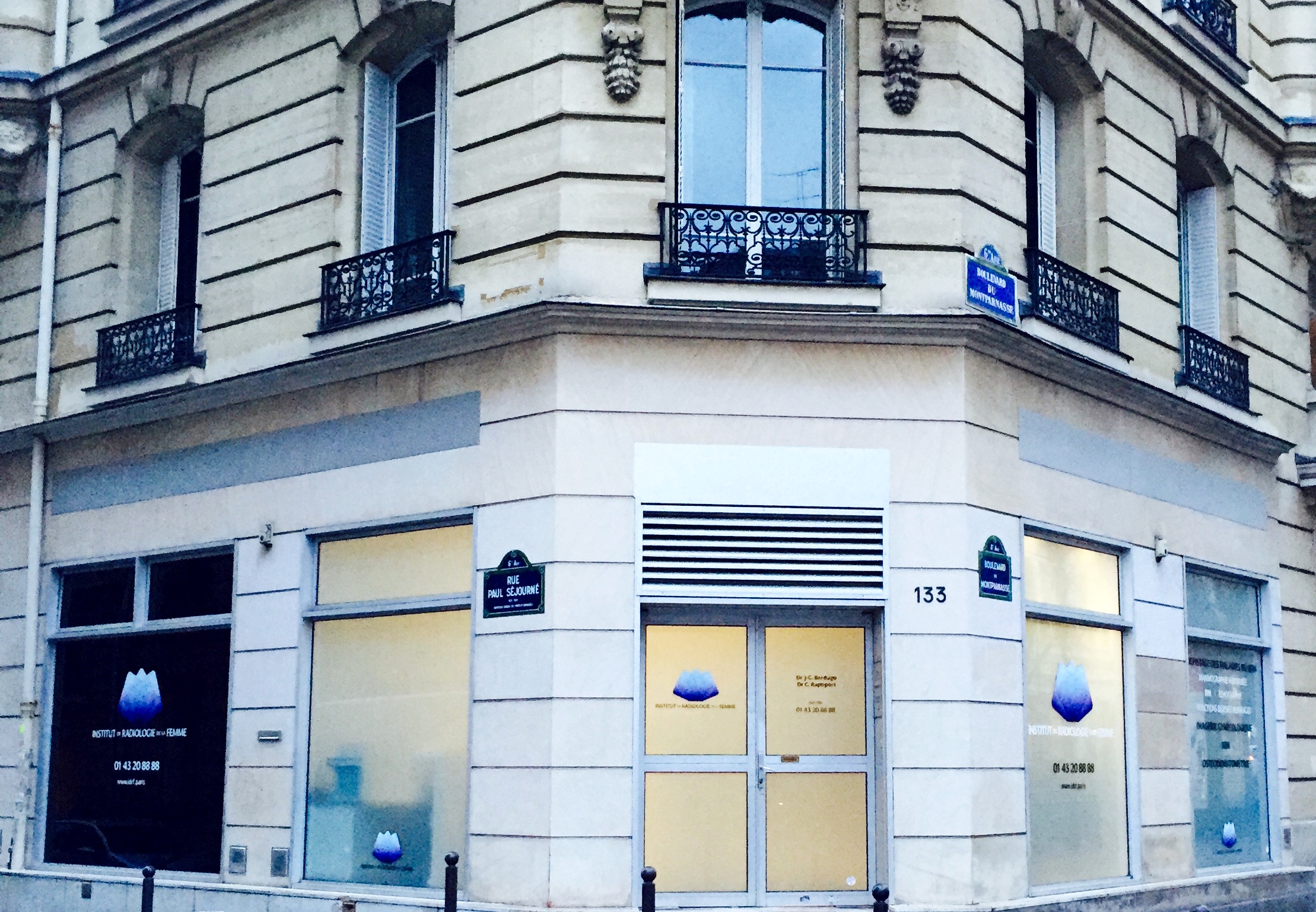Le cabinet médical | Institut de Radiologie de la Femme Paris